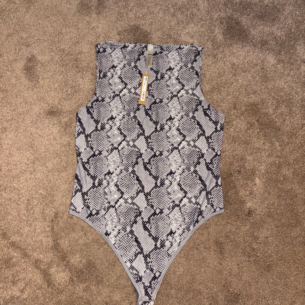 SKIMS Snakeskin Bodysuit